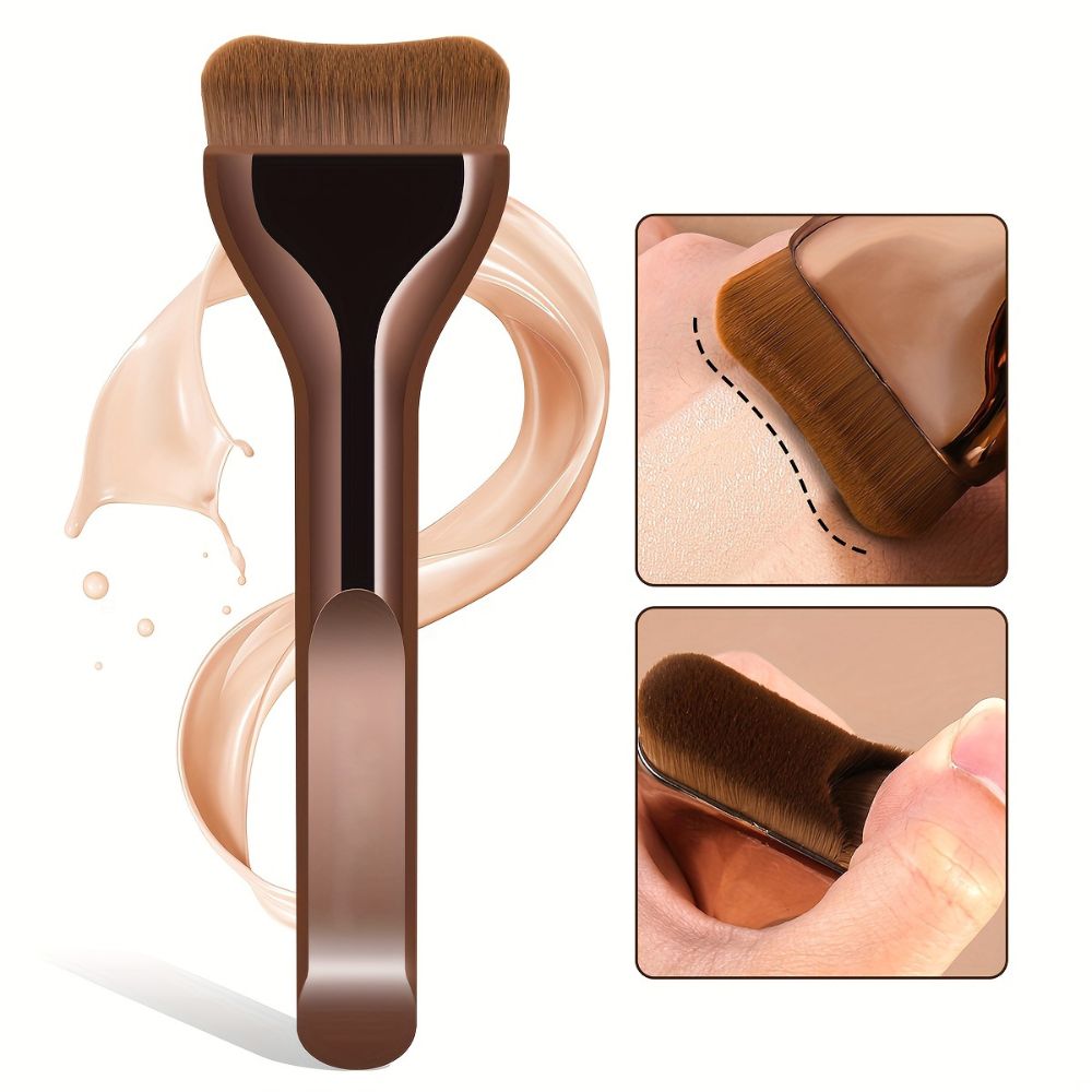 Zachte Bristel Foundation Make-upkwast