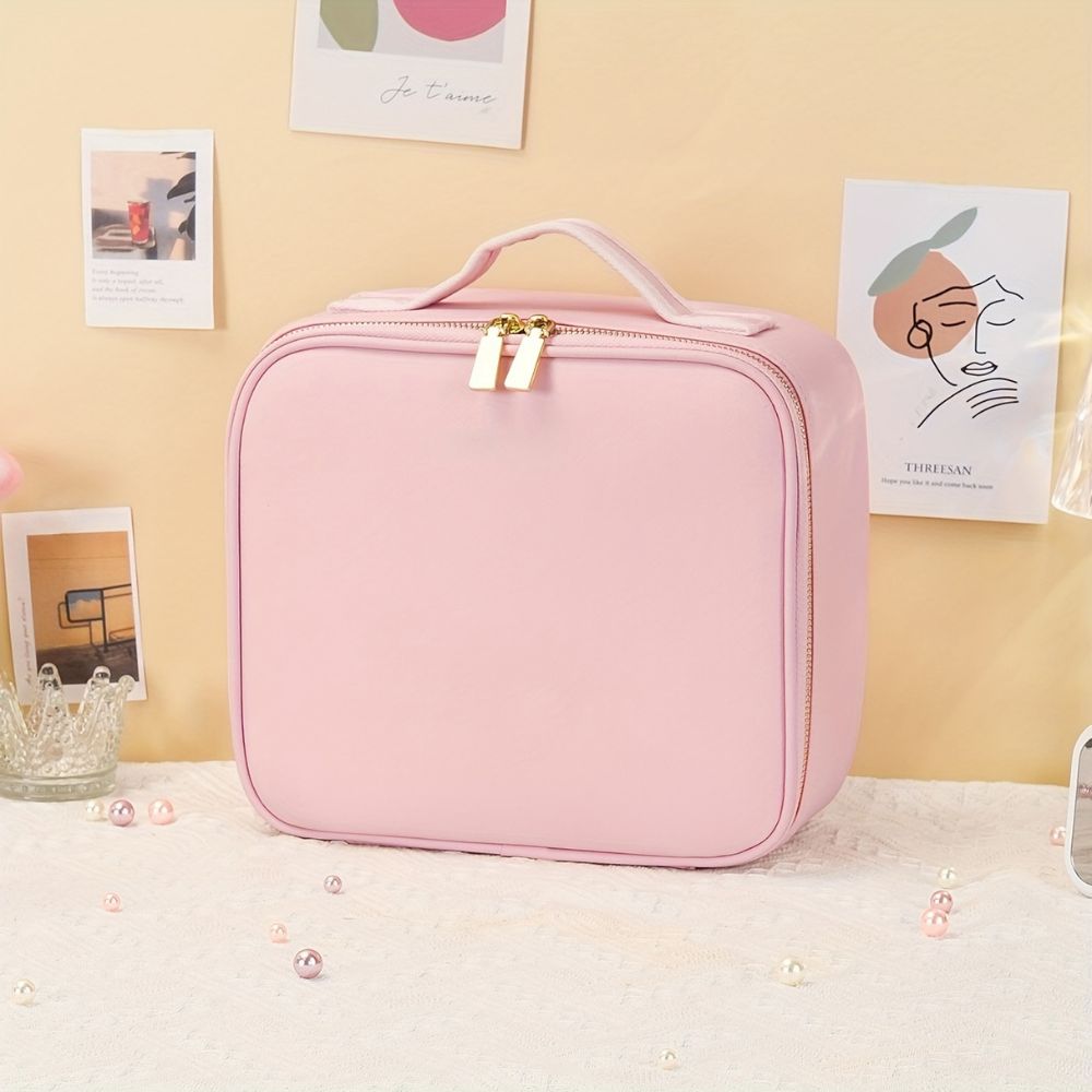 Cosmetica Box Met Spiegel – Reizen en Thuisgebruik