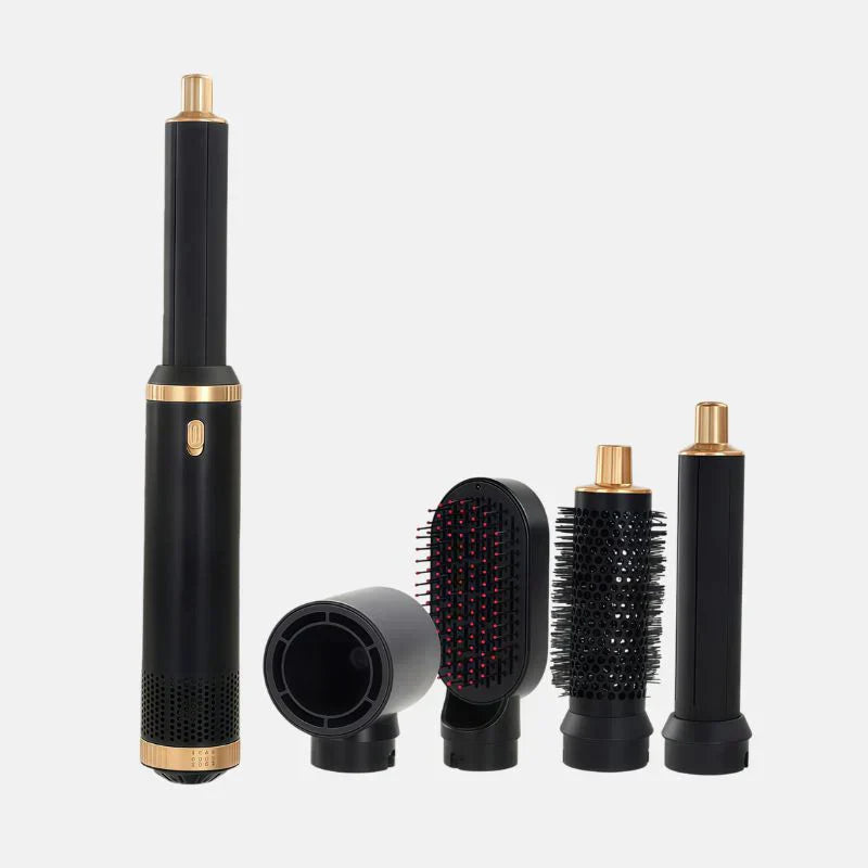 5-in-1 Heteluchtföhn-Styler – Föhnen, Stijlen & Krullen in Eén