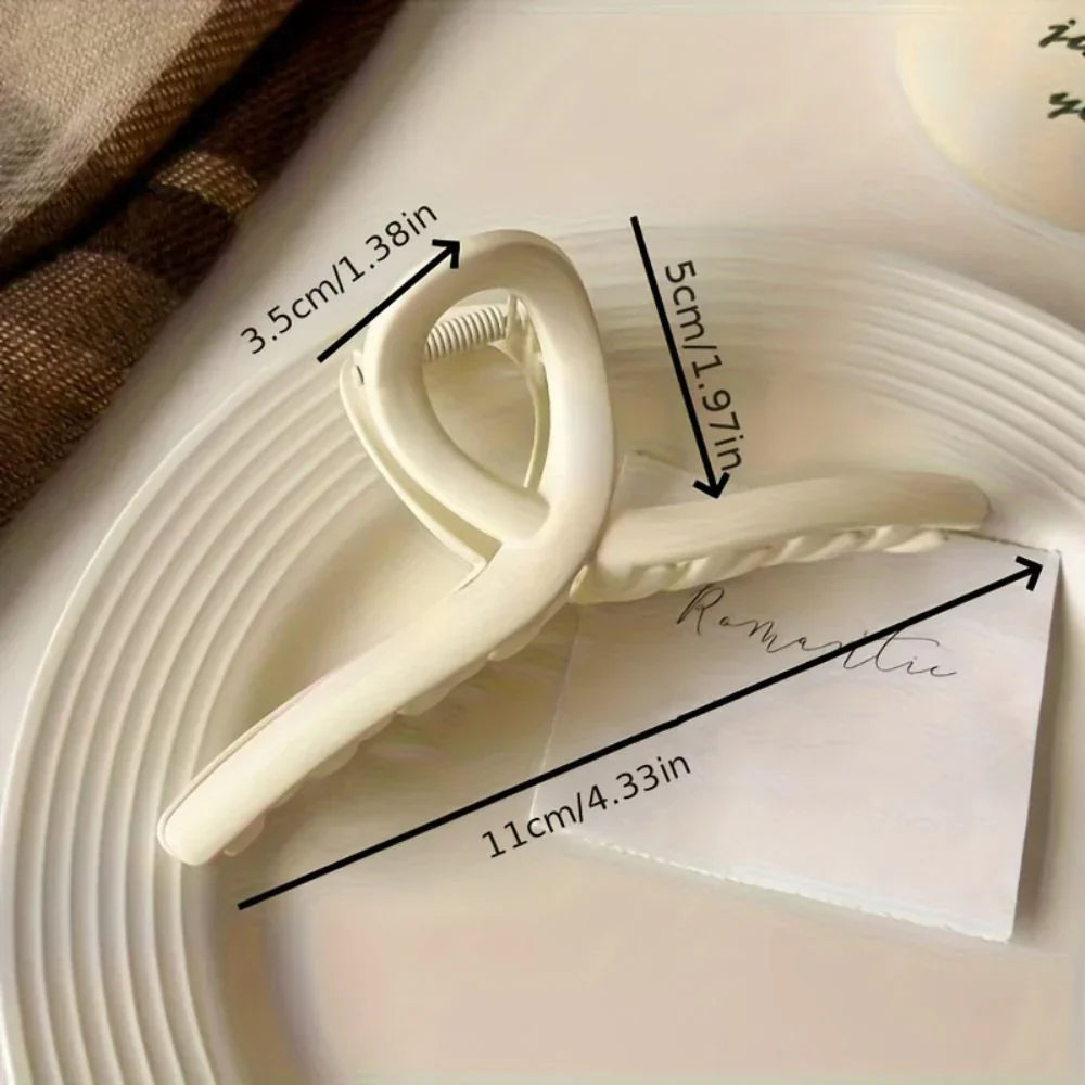 Set van 4 Matte Kruis Haarclips