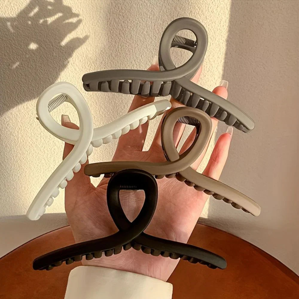 Set van 4 Matte Kruis Haarclips