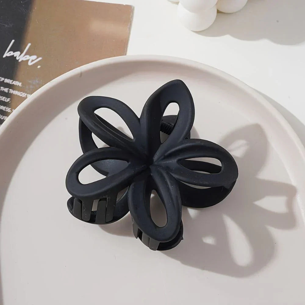 Set van 5 Frosted Bloem Haarclips – Elegante Haaraccessoires