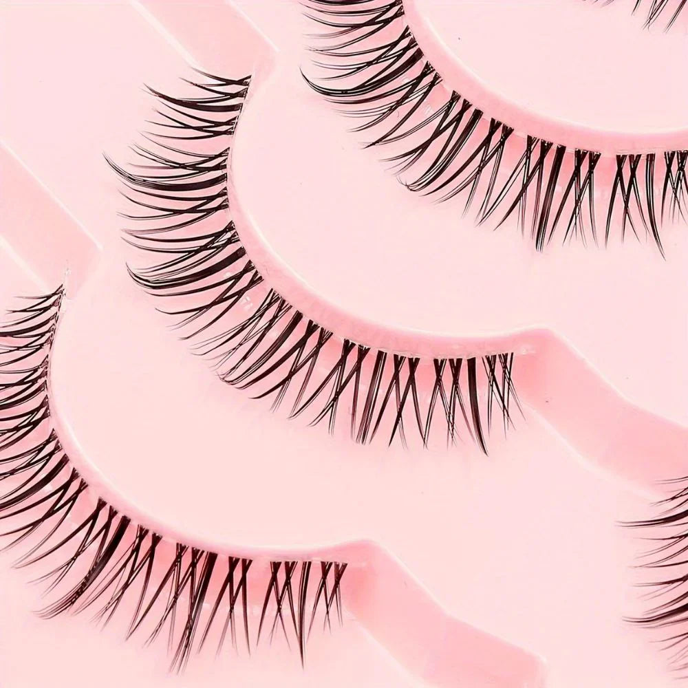 Wimper Verlengingsset – Natuurlijke 3D Look (5 Paren)