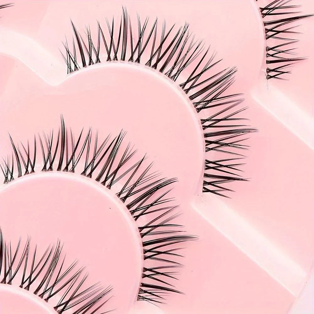 Wimper Verlengingsset – Natuurlijke 3D Look (5 Paren)