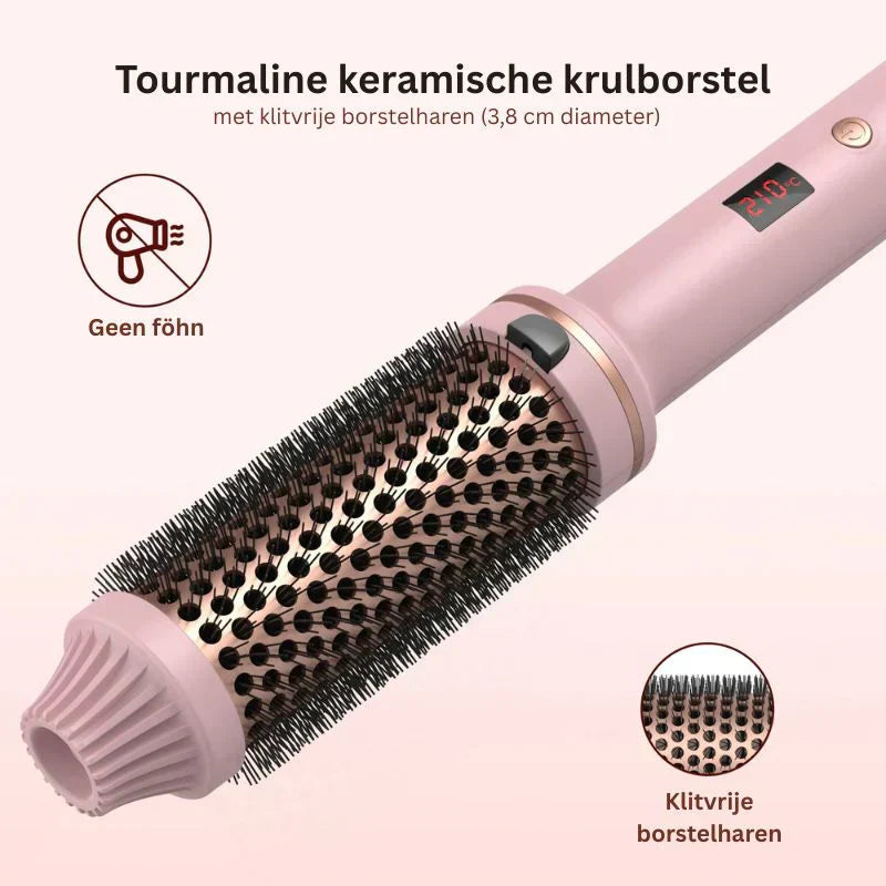 SilkySmooth Volumegevende Heteluchtborstel – 4-in-1 Styling Tool