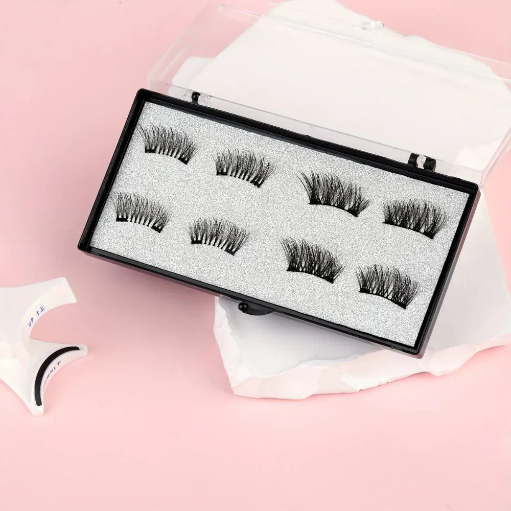 Magnetische Wimper Kit – Cat Eye Look (4 Paren)