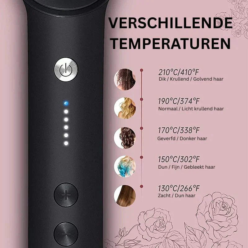 Straightener Kam met Anti-Burn Functie