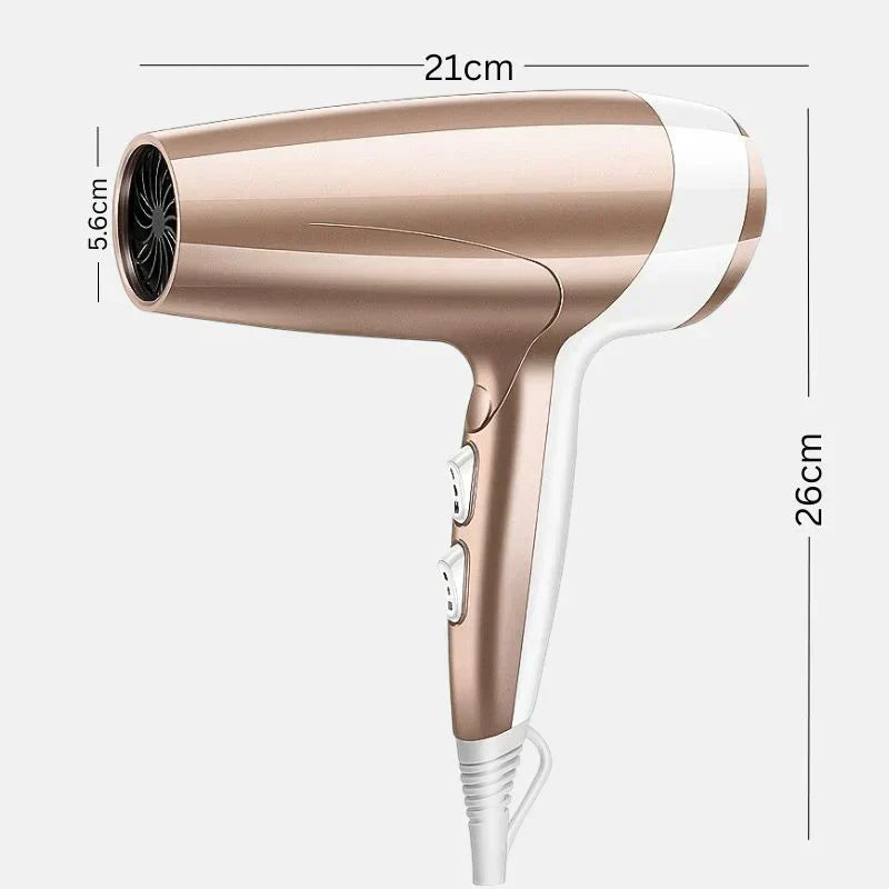 Krachtige Föhn met Blauwe Lichttechnologie