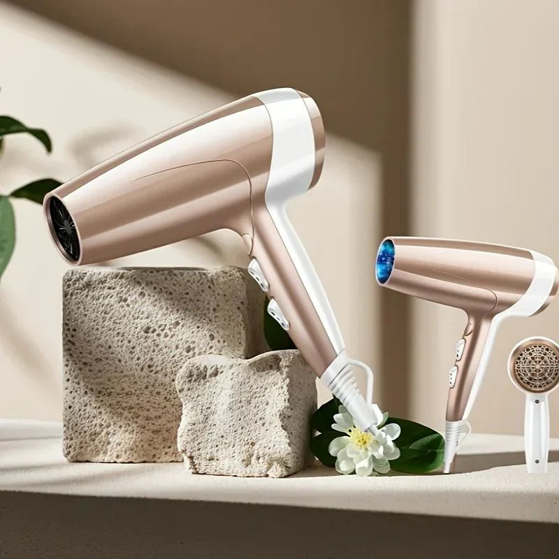 Krachtige Föhn met Blauwe Lichttechnologie