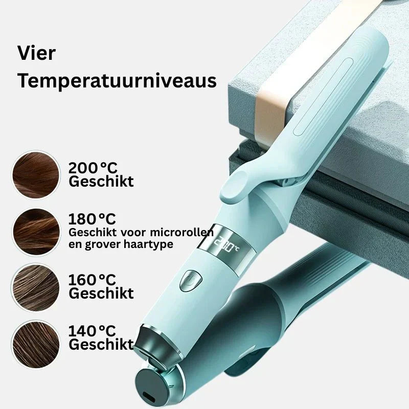 3-in-1 Krultang – Draagbaar USB Haarapparaat