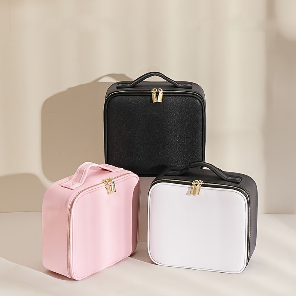 Cosmetica Box Met Spiegel – Reizen en Thuisgebruik