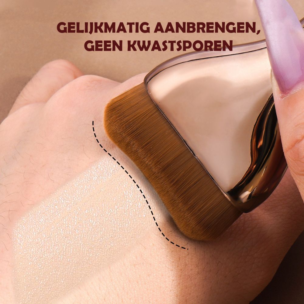 Zachte Bristel Foundation Make-upkwast