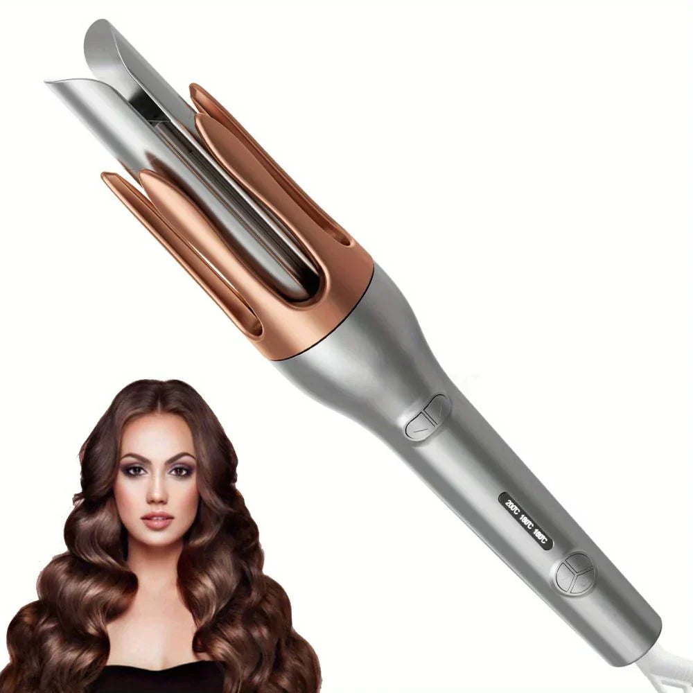 Automatische Krultang met Roterende Staaf – Anti-Klit & Veilige Styling